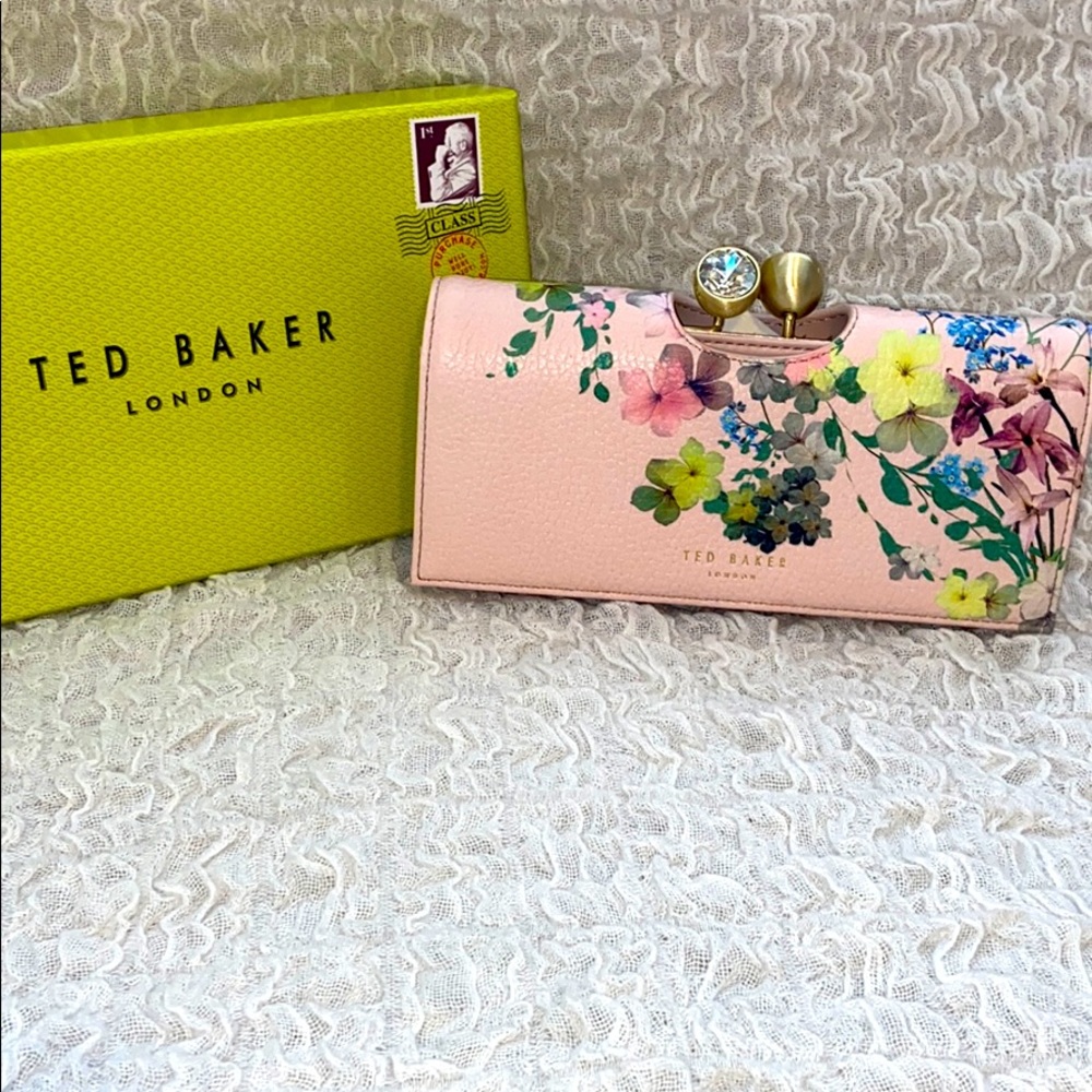 Ted Baker floral leather wallet